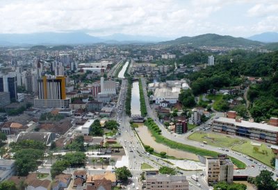 Foto aÃ©rea da cidade