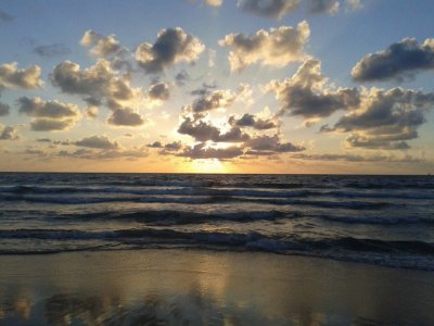 Sunset in Israel