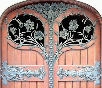Door in Barcelona