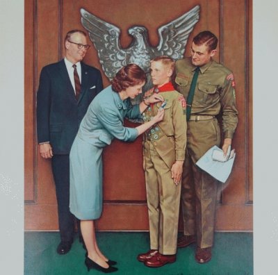 Eagle Scout jigsaw puzzle