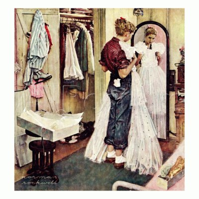  "Prom Dress "- March 19, 1947 jigsaw puzzle