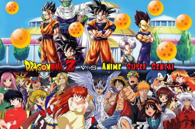 פאזל של Dragon Ball Z vs Anime Super Sentai