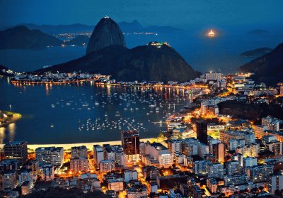 Rio de Janeiro a Noite jigsaw puzzle
