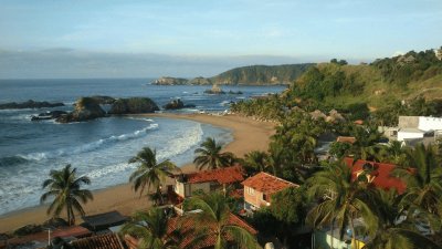 PLAYA EN MAZUNTE