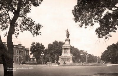 ESTATUA CUAUHTEMOC 1932