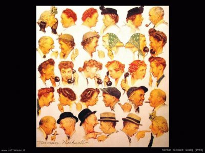 Gossip jigsaw puzzle