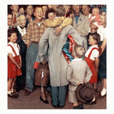  "Christmas Homecoming  "- December 25, 1948 jigsaw puzzle