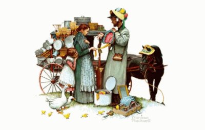  "Country Peddlar " jigsaw puzzle