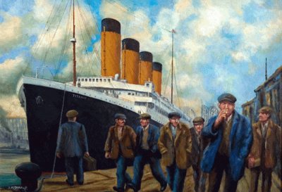  "Going Home " Titanic Series jigsaw puzzle