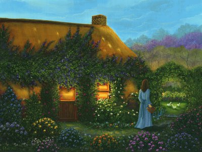  "Irish Cottage " jigsaw puzzle