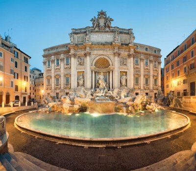 פאזל של fontana de trevi