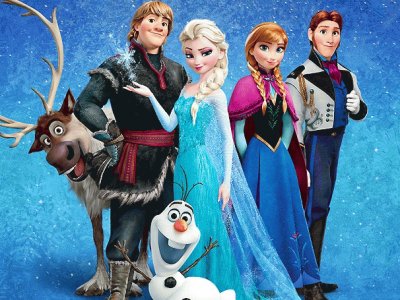 Frozen jigsaw puzzle