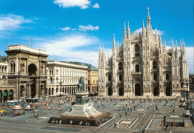 פאזל של piazza duomo milano