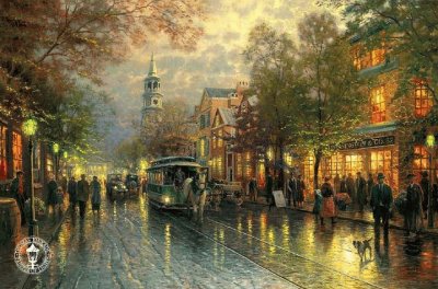 Thomas Kinkade jigsaw puzzle