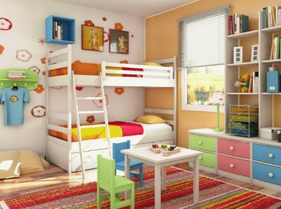 DORMITORIO COLORES