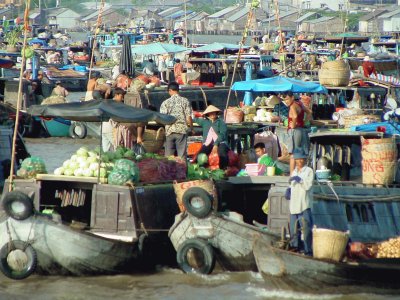 Vietnam Floating Market