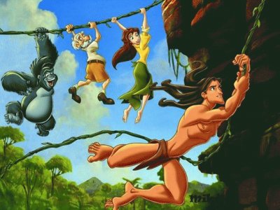 פאזל של tarzan