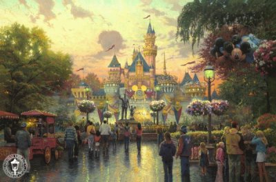 פאזל של Thomas Kinkade