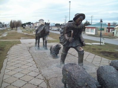 Monumento al ovejero, Punta Arenas
