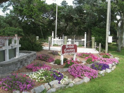 British Cemetery on Ocracoke Island