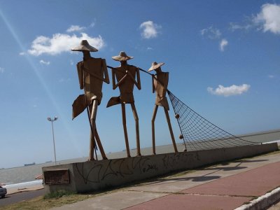 Esculturas Orla Praia São Luis - MA