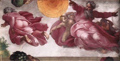 Michelangelo B., GenesiCreazioneSoleLunaepianeti