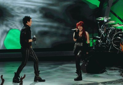 Adam Lambert And Allison Iraheta Slow Ride jigsaw puzzle