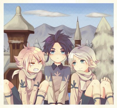 פאזל של Aiden, Yukimura and Shawn