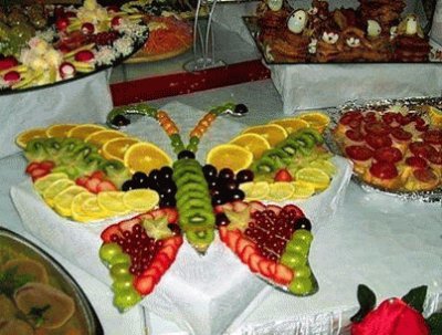 decoraÃ§Ã£o com frutas