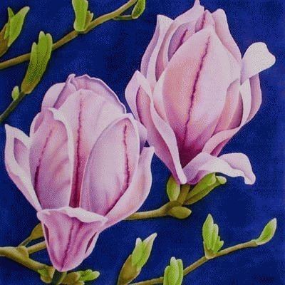 Painted Magnolia jigsaw puzzle