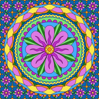 mandala 91 jigsaw puzzle