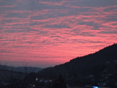coucher de soleil
