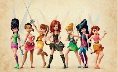 פאזל של Tinkerbell e as fadas piratas