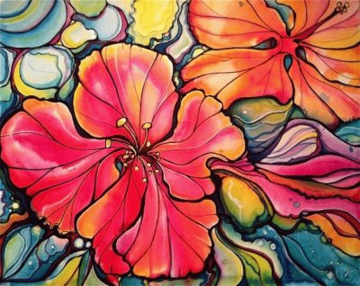 Hibiscus Flowers jigsaw puzzle
