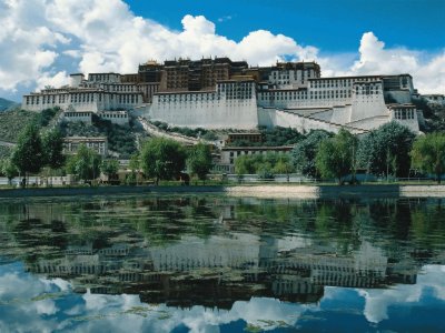 פאזל של El Potala. Lhasa. Tibet