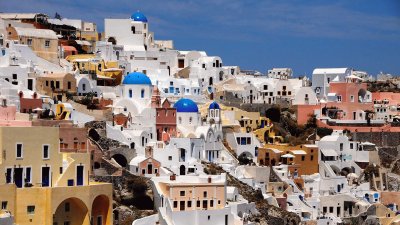 Santorini jigsaw puzzle