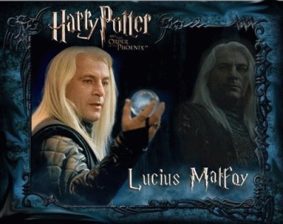 Harry Potter. Lucius Malfoy