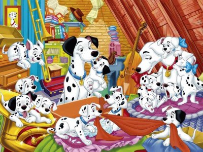 פאזל של dalmations