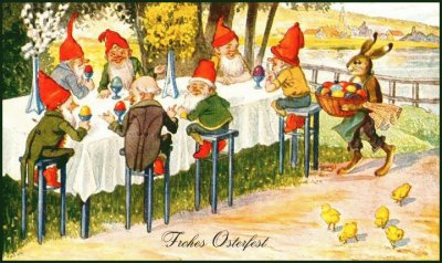 gnome luncheon jigsaw puzzle