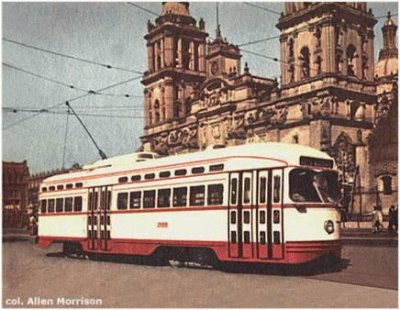 TRANVÃA CD. DE MÃ‰XICO, 1968.
