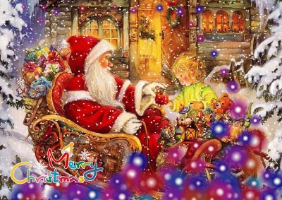 Merry Xmas jigsaw puzzle