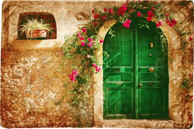 vintage door