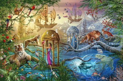 Shangri La jigsaw puzzle