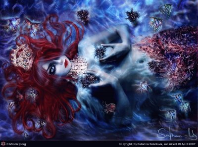 Blue Mermaid jigsaw puzzle