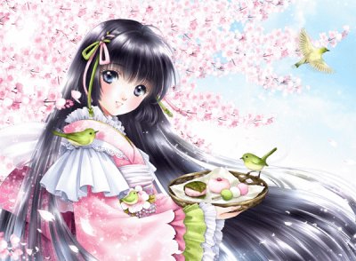 Sakura -Spring Pink- jigsaw puzzle