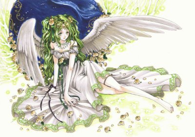 The Green Angel jigsaw puzzle
