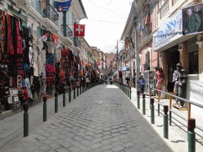 פאזל של Calle de Las Brujas, La paz, Bolivia