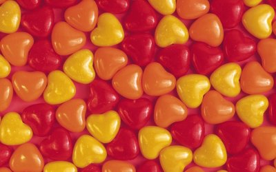 Corazones de colores 6 jigsaw puzzle