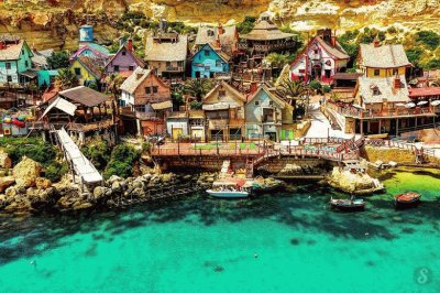 Villa Popeye. Malta