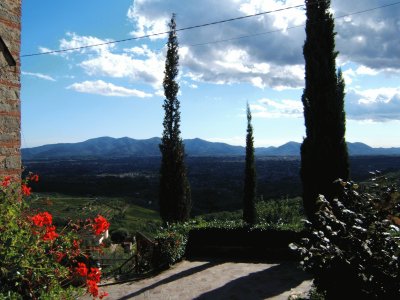 Panorama dalla collina